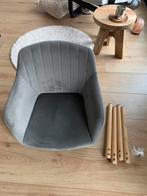 Eetkamer stoelen Adslev Jysk 4 stuks, Huis en Inrichting, Ophalen, Zo goed als nieuw, Grijs, Vier