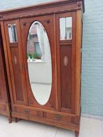 spiegel hangkleerkast, Huis en Inrichting, Ophalen, Gebruikt, 100 tot 150 cm, Met hangruimte