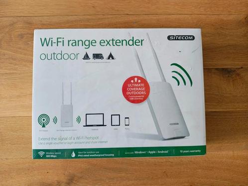 Sitecom N300 Wi-Fi Outdoor Range Extender, Computers en Software, WiFi-versterkers, Nieuw, Ophalen of Verzenden