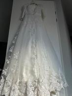 Trouwjurk, bruidsjurk hidjaab proof, Ophalen of Verzenden, Zo goed als nieuw, Wit, Trouwjurk