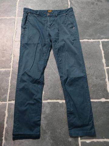 PME LEGEND, blauw met strepen, zgan! W34 L32. Rob3432 beschikbaar voor biedingen