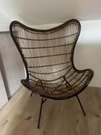 Rotan vlinderstoel, Huis en Inrichting, Stoelen, Ophalen, Bruin, Riet of Rotan, Zo goed als nieuw