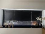Horizontale zwart metalen jaloezie, Huis en Inrichting, Stoffering | Gordijnen en Lamellen, Ophalen, Zwart, Nieuw, 200 cm of meer