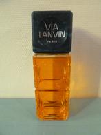 Facice dummy XL fles Via Lanvin Paris glas, Ophalen of Verzenden, Zo goed als nieuw, Gebruiksvoorwerp