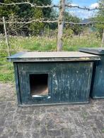 Grote degelijke hondenhokken, buitenhoeken, Dieren en Toebehoren, Hondenhokken, Ophalen, Gebruikt