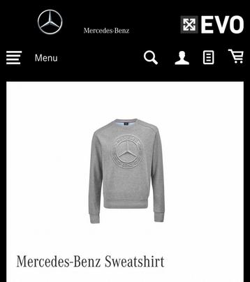 Mercedes trui sweater heren 