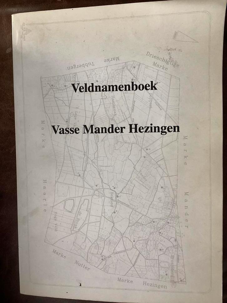 Veldnamenboek. Vasse. Mander Hezingen, Boeken, Streekboeken en Streekromans, Gelezen, Overijssel, Ophalen of Verzenden