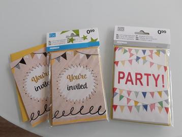 13 uitnodigingen verjaardagsfeest nieuw GRATIS beschikbaar voor biedingen