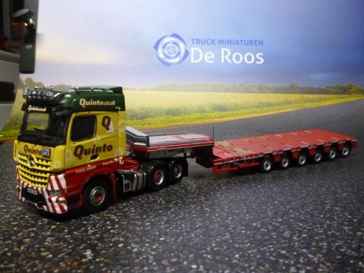 Tekno / IMC Mercedes Arocs Quinto, Hobby en Vrije tijd, Modelauto's | 1:50, Nieuw, Bus of Vrachtwagen, Tekno, Verzenden