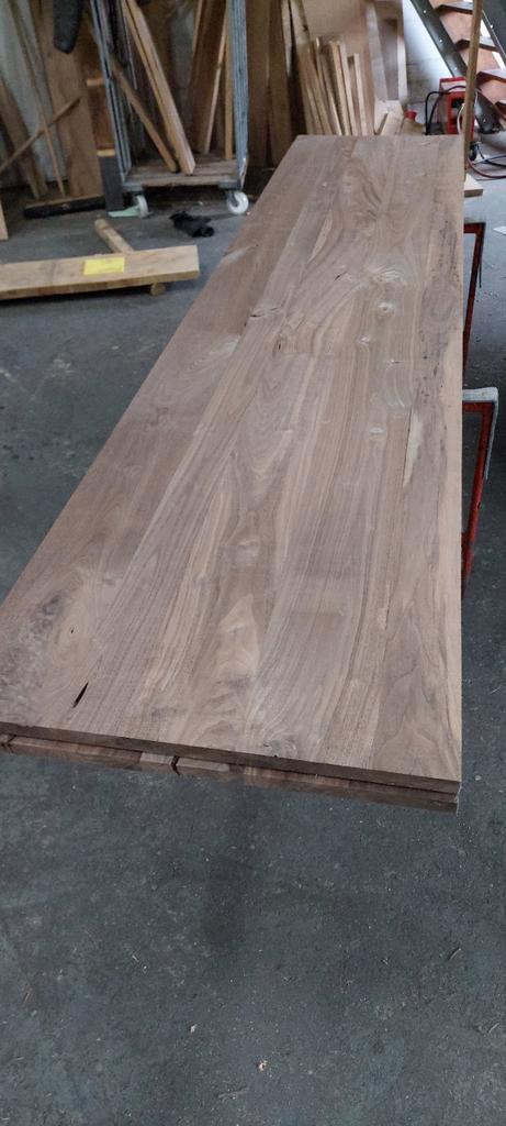 Noten Meubelpaneel 260x60cm, Doe-het-zelf en Verbouw, Hout en Planken, Zo goed als nieuw, Plank, Overige houtsoorten, 250 tot 300 cm