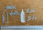 Snijmal set 3 delig Little baby nr.748, Hobby en Vrije tijd, Kaarten | Zelf maken, Ophalen of Verzenden, Zo goed als nieuw