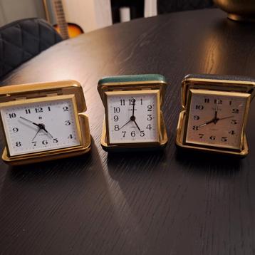 Vintage Reiswekkers - Prachtige Collectie! Ook los te koop! beschikbaar voor biedingen