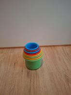 Stapeltoren Bekers - Kleurrijk Speelgoed, Ophalen of Verzenden, Gebruikt, Overige typen