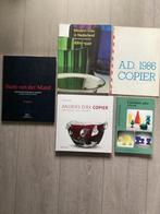 Leerdam glas boeken / Copier etc., Antiek en Kunst, Ophalen of Verzenden