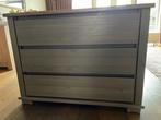 Ladekast / Commode  antraciet, Huis en Inrichting, Kasten | Ladekasten, Ophalen, 100 tot 150 cm, Zo goed als nieuw, 3 of 4 laden