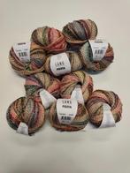 10 nieuwe bollen Lang Yarns Fiesta 1160.0001, Ophalen of Verzenden, Nieuw, Breien of Haken, Wol of Garen
