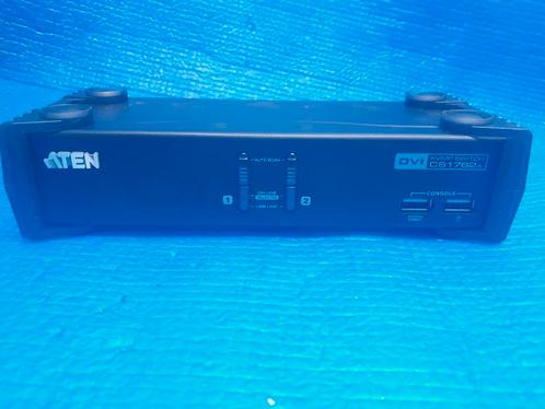 ATEN CS1782A-AT-G 2 poorten KVM-switch DVI USB 2560 x 1600 P, Hobby en Vrije tijd, Elektronica-componenten, Zo goed als nieuw