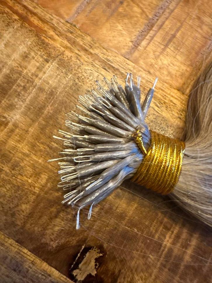 Nanoring Extensions - 45cm Echt Haar, Sieraden, Tassen en Uiterlijk, Uiterlijk | Haarverzorging, Nieuw, Pruik of Haarverlenging