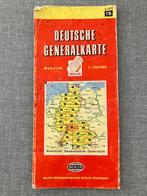 Deutsche Generalkarte uitgegeven door Shell, Gelezen, Ophalen of Verzenden, Landkaart, Duitsland