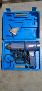 Heteluchtpistool in koffer, Ophalen, Gebruikt