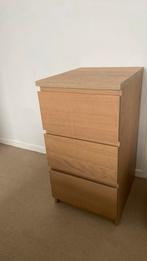 Nachtkastje, Huis en Inrichting, Kasten | Ladekasten, Ophalen, Gebruikt, 50 tot 100 cm, 3 of 4 laden