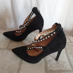 Gave zwarte stiletto's. Mt 38. Merk Sergio Todzi, Pumps, ., Zwart, Nieuw