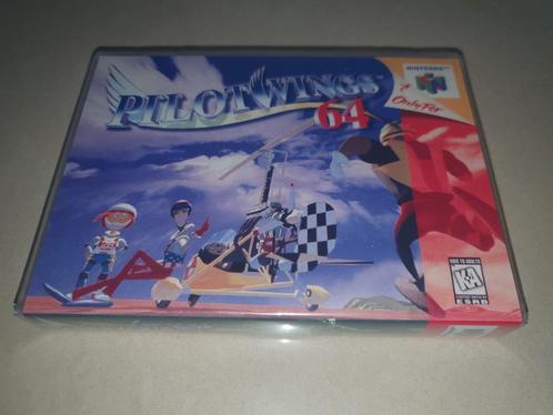 Pilotwings 64 N64 Game Case (2), Spelcomputers en Games, Games | Nintendo 64, Zo goed als nieuw, Verzenden