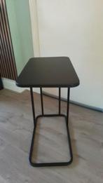 Mooie Metalen Laptoptafel (Zwart) 59cm/31cm/50cm, Ophalen of Verzenden, Nieuw