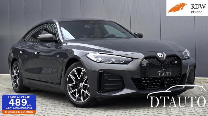 BMW i4 eDrive40 High Executive 84 kWh M-Sportpakket incl BTW, Auto's, BMW, Bedrijf, Te koop, i4, 360° camera, ABS, Achteruitrijcamera