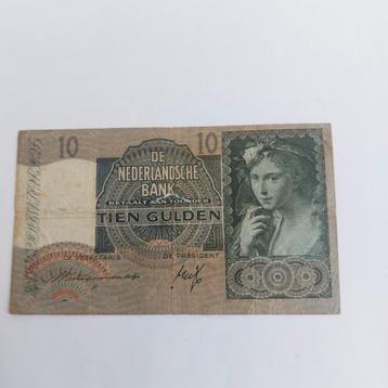 10 gulden biljet Herderin uit 1941 in ZFR
 beschikbaar voor biedingen