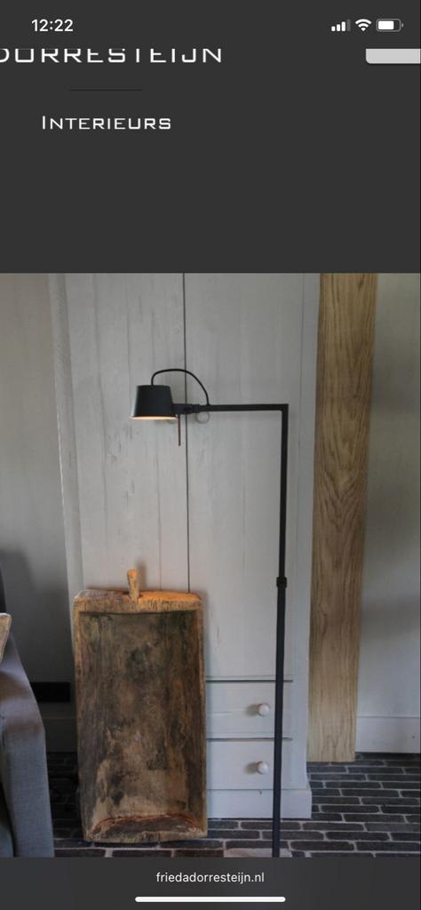 Stijlvolle  vloerlamp Lacio van Tierlantijn Lighting, Huis en Inrichting, Lampen | Vloerlampen, Zo goed als nieuw, 150 tot 200 cm