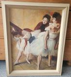 Vincent Dutch art gallery Degas The dancing class schilderij, Antiek en Kunst, Ophalen