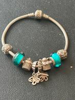 Pandora ALE 925 zilver met goud armband, Sieraden, Tassen en Uiterlijk, Armbanden, Ophalen of Verzenden, Gebruikt, Zilver, Zilver