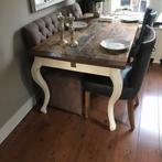 Riviera Maison driftwood dining table, Gebruikt, Ophalen