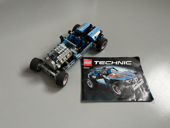 LEGO Technic Hot Rod 42022, Kinderen en Baby's, Speelgoed | Duplo en Lego, Zo goed als nieuw, Lego, Complete set, Ophalen of Verzenden