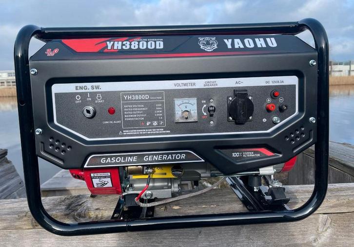 YAOHU Aggregaat/generator  met elektrische start 3000 watt, Doe-het-zelf en Verbouw, Overige Doe-het-zelf en Verbouw, Nieuw, Ophalen of Verzenden