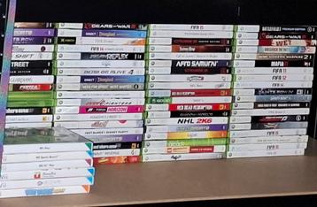 Xbox 360 + 1 Controller + 7 Games naar keuze! beschikbaar voor biedingen