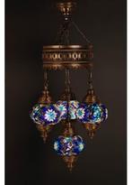 Oosterse Arabische Marokkaanse hanglamp glasmozaiek set 4, Nieuw, Oosters Arabisch 1001nacht Boho Ibiza Marrakech Marokkaans Turks