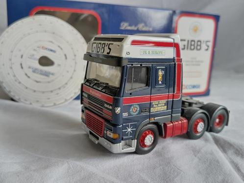 DAF 95 XF Super space cab 1:50 Corgi Limited Edition Gibb's, Hobby en Vrije tijd, Modelauto's | 1:50, Nieuw, Bus of Vrachtwagen