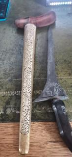 Antieke Kris Keris met Schede, Antiek en Kunst, Ophalen of Verzenden