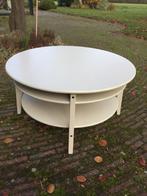 ronde, witte salontafel, diameter 100cm, Ophalen, 50 tot 100 cm, 50 tot 75 cm, Rond