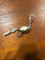 Oude vogel op knijper, Diversen, Kerst, Ophalen of Verzenden, Gebruikt