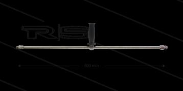 RVS Hogedruk Lans 500mm Met Verstelbare Grip beschikbaar voor biedingen