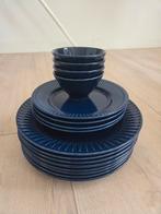 Ikea Blauw Servies - 16 Delig, Huis en Inrichting, Keuken | Servies, Ophalen, Gebruikt, Effen, Compleet servies