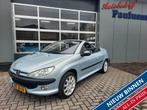 Peugeot 206 CC 2.0-16V nieuwe distributieriem / apk, Auto's, Peugeot, 136 pk, Zwart, 4 cilinders, Cabriolet