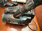 Grundig LC 485 HE Hi8 camcorder met accessoires tas ab etc, Audio, Tv en Foto, Videocamera's Analoog, Ophalen of Verzenden, Hi 8