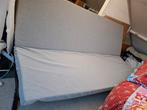 Grijze Ikea Slaapbank - 120cm breed, Ophalen, Gebruikt, Grijs, Twijfelaar