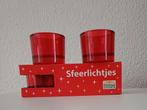 Sfeerlichtjes - 4 stuks voor €1, Ophalen of Verzenden, Nieuw, Rood