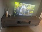 Donkerbruin TV Meubel - 220cm, Huis en Inrichting, Ophalen, Gebruikt, Eikenhout, 200 cm of meer