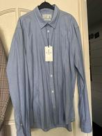 Jack and jones heren overhemd streep, Ophalen of Verzenden, Nieuw, Blauw, Halswijdte 41/42 (L)